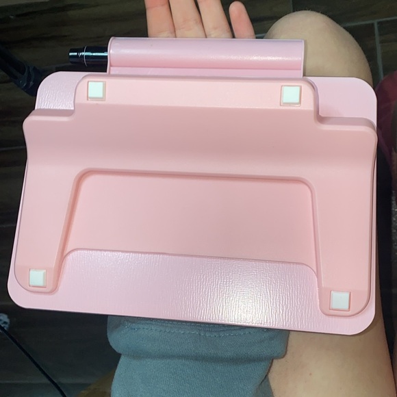 🦋Baby pink dry erase board with attached marker holder! - Picture 3 of 5